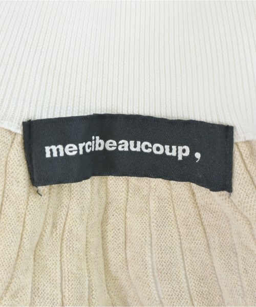 mercibeaucoup,（メルシーボークー）ニット・セーター ベージュ サイズ:1(S位) レディース/2200675819039