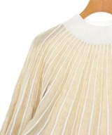 mercibeaucoup,（メルシーボークー）ニット・セーター ベージュ サイズ:1(S位) レディース/2200675819039