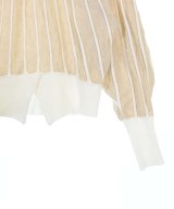 mercibeaucoup,（メルシーボークー）ニット・セーター ベージュ サイズ:1(S位) レディース/2200675819039