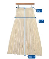 mercibeaucoup,（メルシーボークー）ロング・マキシ丈スカート ベージュ サイズ:1(S位) レディース/2200675819046