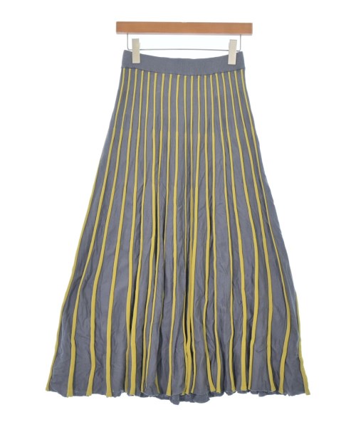 mercibeaucoup,(メルシーボークー)ロング・マキシ丈スカート グレー サイズ:1(S位)/2200675819053