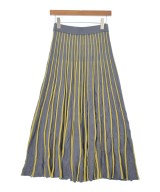 mercibeaucoup,（メルシーボークー）ロング・マキシ丈スカート グレー サイズ:1(S位) レディース/2200675819053