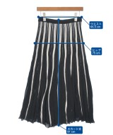 mercibeaucoup,（メルシーボークー）ロング・マキシ丈スカート 黒 サイズ:1(S位) レディース/2200675819121