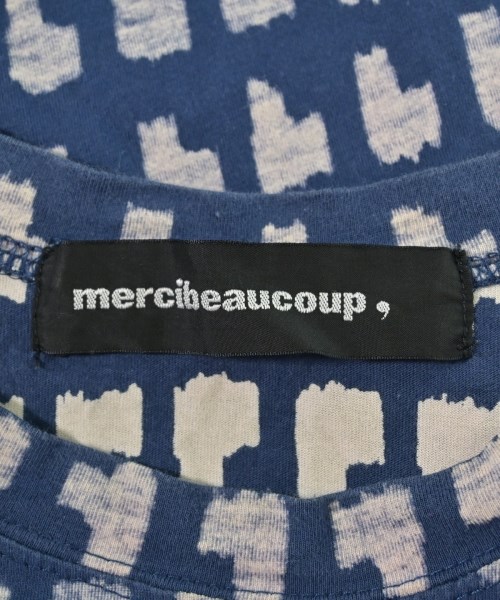 mercibeaucoup,（メルシーボークー）Tシャツ・カットソー 青 サイズ:6(L位) メンズ/2200678371060
