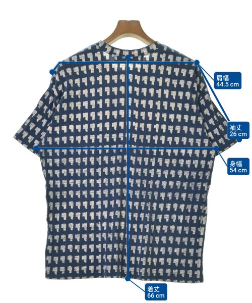 mercibeaucoup,（メルシーボークー）Tシャツ・カットソー 青 サイズ:6(L位) メンズ/2200678371060