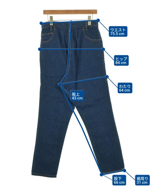 mercibeaucoup,（メルシーボークー）デニムパンツ 紺 サイズ:M レディース/2200674075023