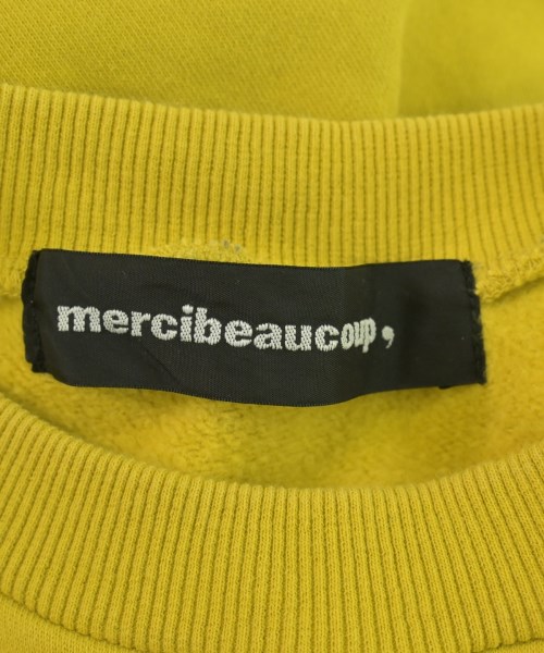 mercibeaucoup,（メルシーボークー）スウェット 黄 サイズ:F レディース/2200691766010