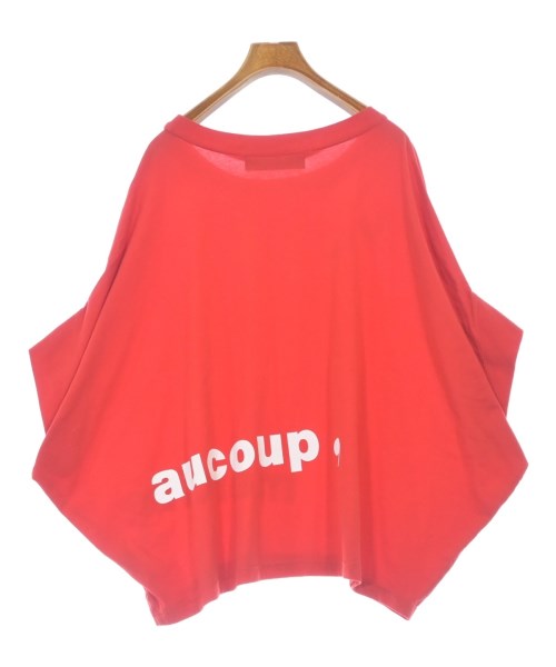 mercibeaucoup,（メルシーボークー）Tシャツ・カットソー 赤 サイズ:1(S位) レディース/2200713710106