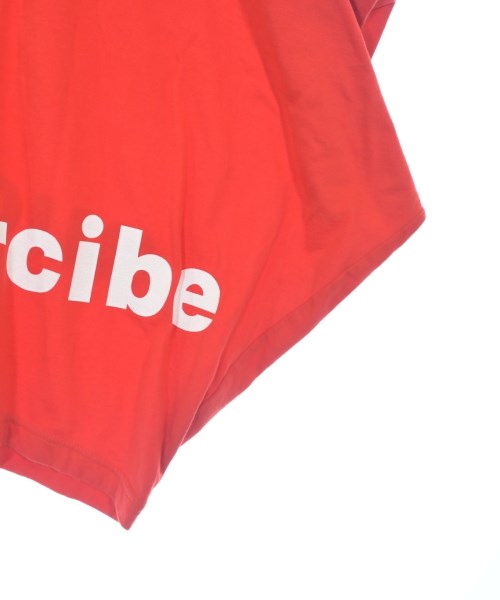 mercibeaucoup,（メルシーボークー）Tシャツ・カットソー 赤 サイズ:1(S位) レディース/2200713710106