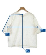 mercibeaucoup,（メルシーボークー）Tシャツ・カットソー 白 サイズ:1(S位) レディース/2200647772102