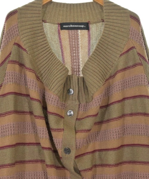 mercibeaucoup,（メルシーボークー）ワンピース 茶 サイズ:1(S位) レディース/2200648960027