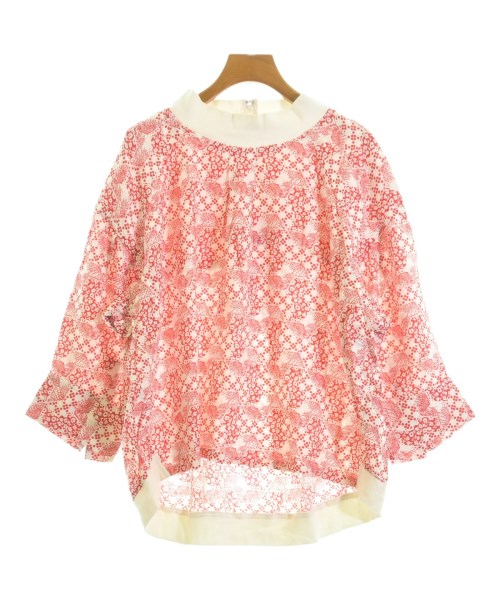 mercibeaucoup,(メルシーボークー)ブラウス 赤 サイズ:1(S位)/2200648960072