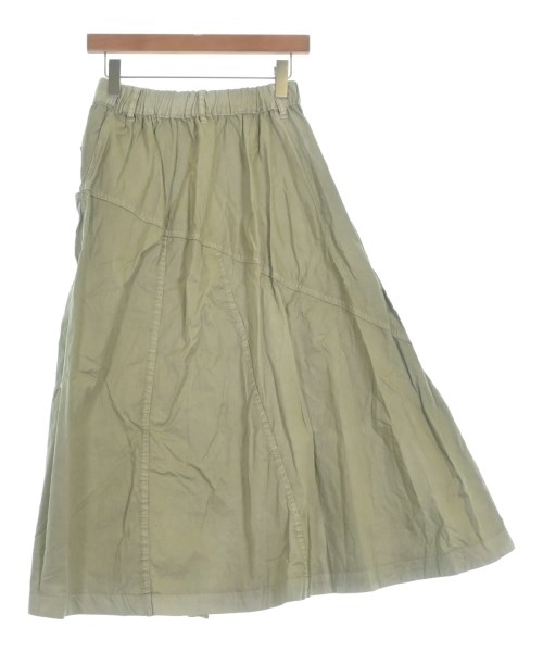 mercibeaucoup,（メルシーボークー）ロング・マキシ丈スカート カーキ サイズ:1(S位) レディース/2200648960089