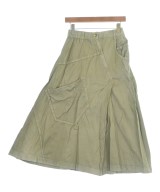 mercibeaucoup,（メルシーボークー）ロング・マキシ丈スカート カーキ サイズ:1(S位) レディース/2200648960089