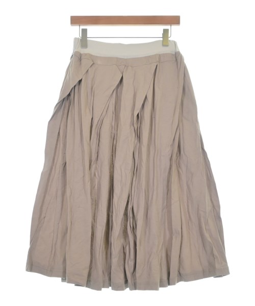 mercibeaucoup,（メルシーボークー）ロング・マキシ丈スカート ベージュ サイズ:1(S位) レディース/2200648960102