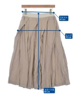 mercibeaucoup,（メルシーボークー）ロング・マキシ丈スカート ベージュ サイズ:1(S位) レディース/2200648960102