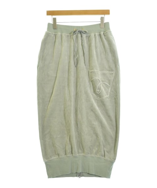 mercibeaucoup,(メルシーボークー)ロング・マキシ丈スカート 緑 サイズ:1(S位)/2200648960119