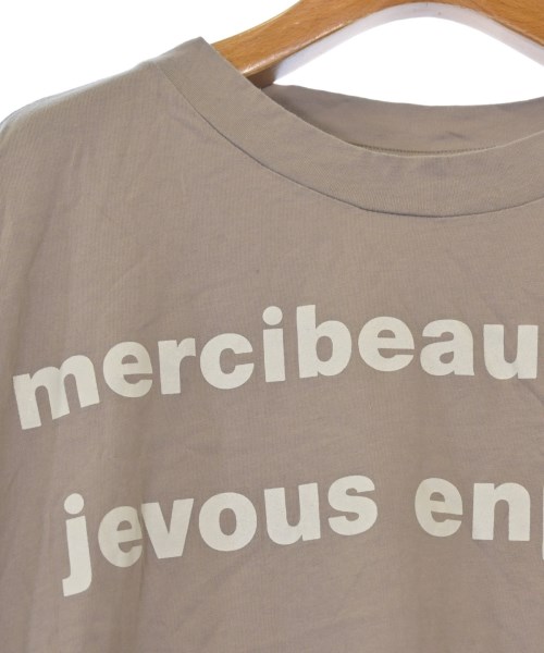 mercibeaucoup,（メルシーボークー）Tシャツ・カットソー グレー サイズ:1(S位) レディース/2200640766023