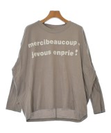 mercibeaucoup,（メルシーボークー）Tシャツ・カットソー グレー サイズ:1(S位) レディース/2200640766023
