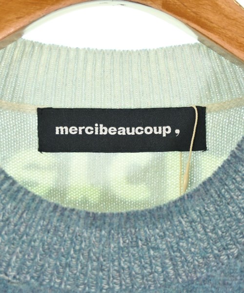 mercibeaucoup,（メルシーボークー）ニット・セーター 紺 サイズ:1(S位) レディース/2200702910067