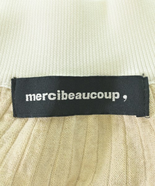 mercibeaucoup,（メルシーボークー）ニット・セーター ベージュ サイズ:1(S位) レディース/2200706185348