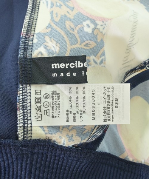 mercibeaucoup,（メルシーボークー）スウェット 紺 サイズ:1(S位) レディース/2200706185478