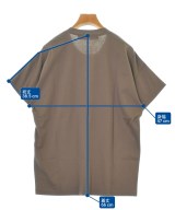 mercibeaucoup,（メルシーボークー）Tシャツ・カットソー 茶 サイズ:1(S位) レディース/2200706185485