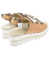 mercibeaucoup,（メルシーボークー）サンダル ベージュ サイズ:2(24cm位) レディース/2200706185638
