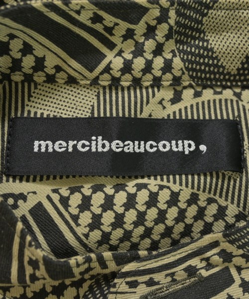 mercibeaucoup,（メルシーボークー）シャツワンピース ベージュ サイズ:1(S位) レディース/2200723167020
