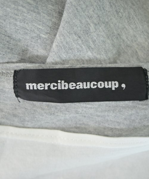 mercibeaucoup,（メルシーボークー）Tシャツ・カットソー 白 サイズ:1(S位) レディース/2200687097036