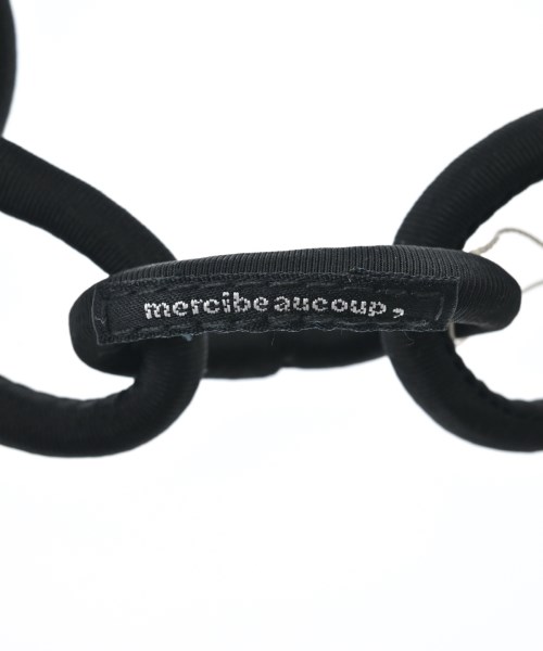 mercibeaucoup,（メルシーボークー）ネックレス 黒 サイズ:- レディース/2200690438031