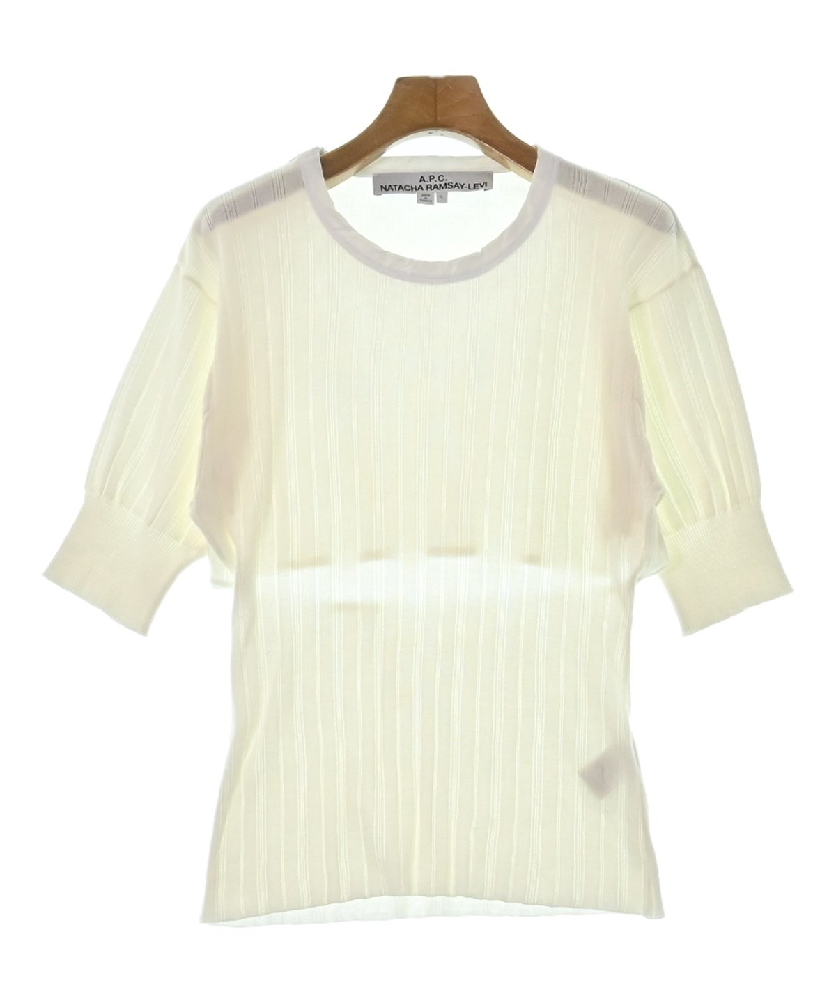 A.P.C.（アーペーセー）ニット・セーター 白 サイズ:S