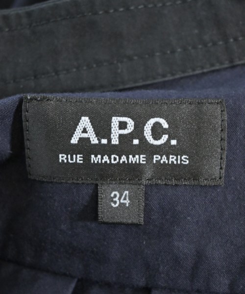 A.P.C.（アーペーセー）シャツワンピース 紺 サイズ:34(XS位) レディース/2200615809045