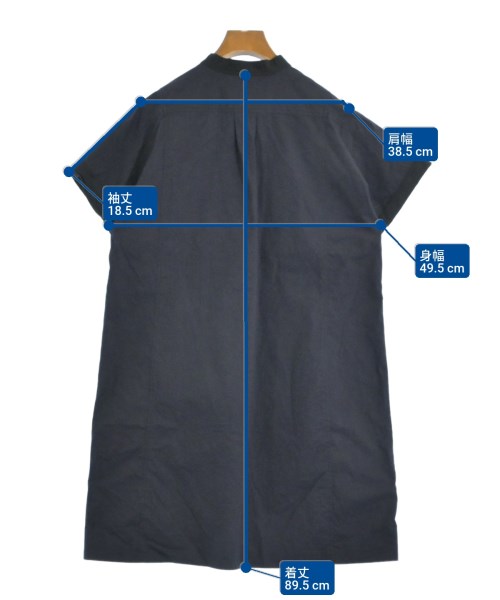 A.P.C.（アーペーセー）シャツワンピース 紺 サイズ:34(XS位) レディース/2200615809045