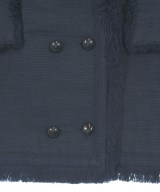 A.P.C.（アーペーセー）ノーカラージャケット 青 サイズ:34(XS位) レディース/2200619496029