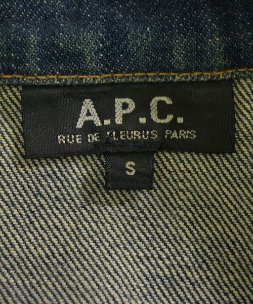 A.P.C.（アーペーセー）デニムジャケット 紺 サイズ:S レディース/2200636709089