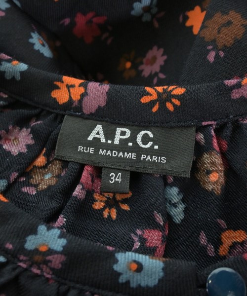 A.P.C.（アーペーセー）カジュアルシャツ 紺 サイズ:34(XS位) レディース/2200636935150