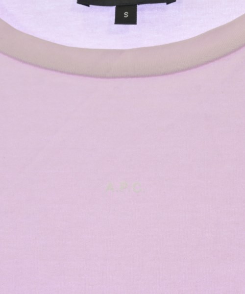 A.P.C.（アーペーセー）Tシャツ・カットソー ピンク サイズ:S レディース/2200637696081