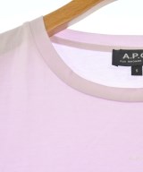 A.P.C.（アーペーセー）Tシャツ・カットソー ピンク サイズ:S レディース/2200637696081