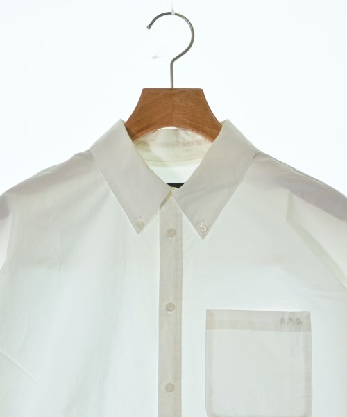 A.P.C.（アーペーセー）カジュアルシャツ 白 サイズ:36(S位) レディース/2200637696104