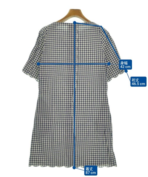 A.P.C.（アーペーセー）ワンピース 青 サイズ:36(S位) レディース/2200637978200