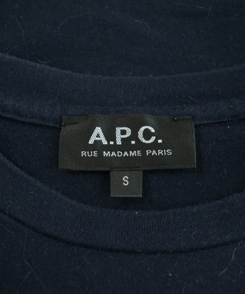 A.P.C.（アーペーセー）Tシャツ・カットソー 紺 サイズ:S レディース/2200638616040