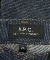 A.P.C.（アーペーセー）デニムパンツ 紺 サイズ:24(S位) レディース/2200639954080