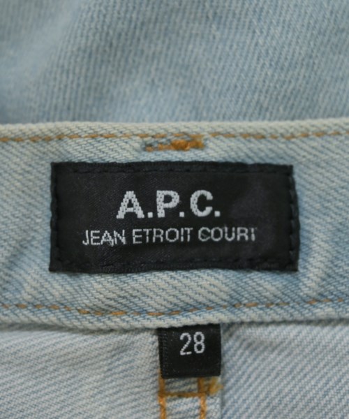 A.P.C.（アーペーセー）デニムパンツ 青 サイズ:28(L位) レディース/2200624476030