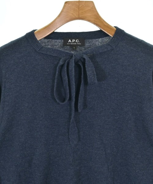 A.P.C.（アーペーセー）カーディガン 紺 サイズ:L レディース/2200624476146