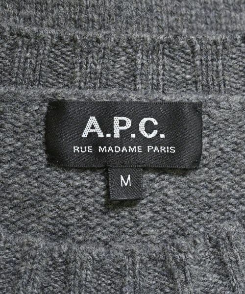 A.P.C.（アーペーセー）ニット・セーター グレー サイズ:M レディース/2200640402181