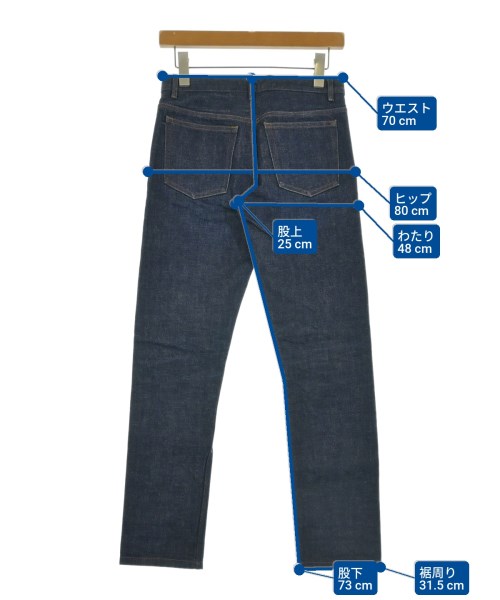 A.P.C.（アーペーセー）デニムパンツ 紺 サイズ:27(M位) レディース/2200626186029