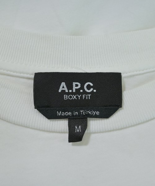 A.P.C.（アーペーセー）Tシャツ・カットソー 白 サイズ:M レディース/2200641379024