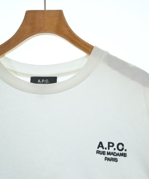 A.P.C.（アーペーセー）Tシャツ・カットソー 白 サイズ:M レディース/2200641379024