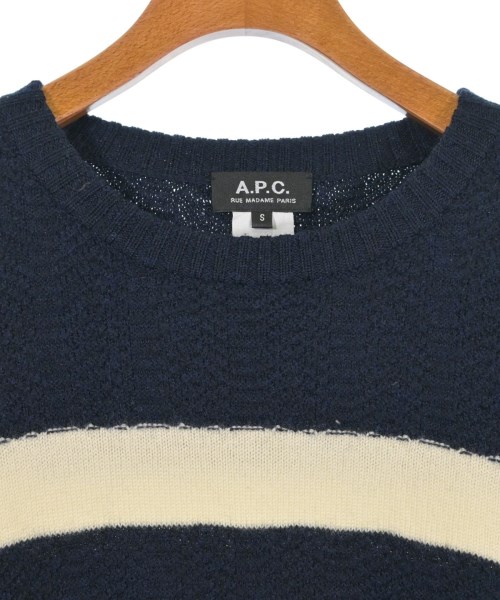 A.P.C.（アーペーセー）ニット・セーター 紺 サイズ:S レディース/2200626035037